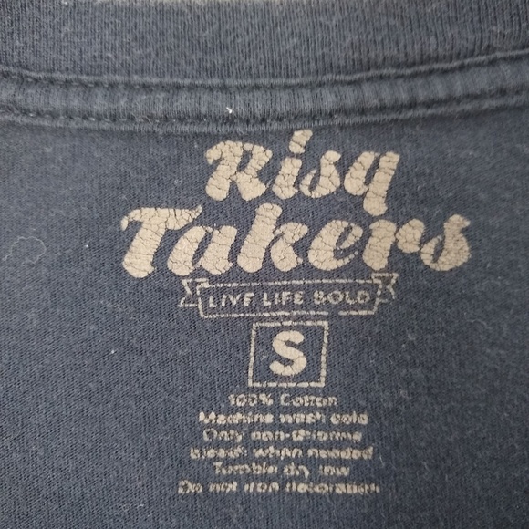 Risq Takers Welcome To The Hustle Pu$h'n T-Shirt M - Picture 5 of 5